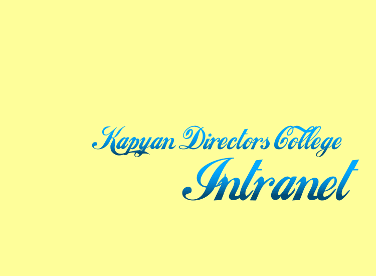 Kap Yan Directors' College Intranet